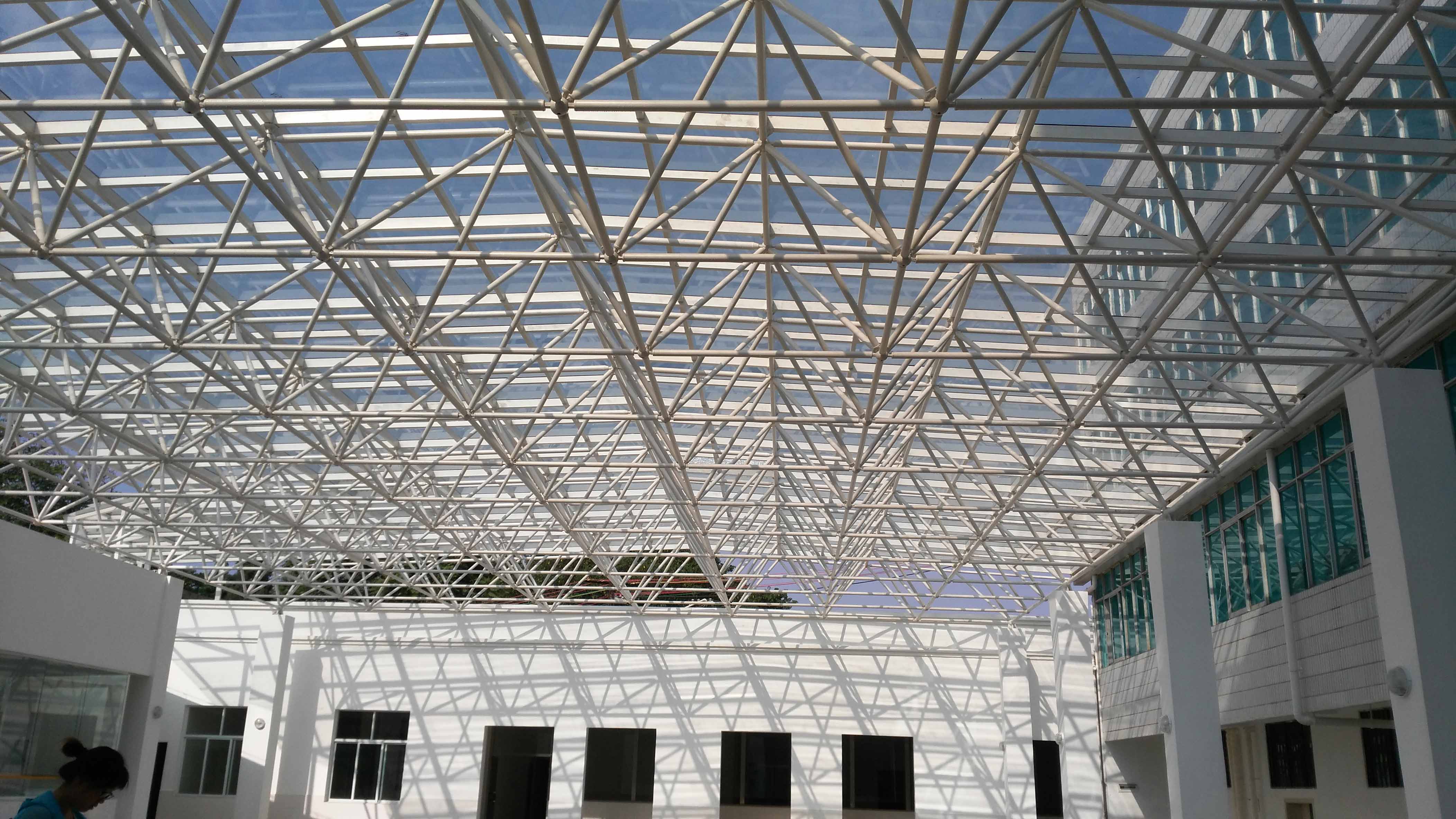 高邮平板型网架安装