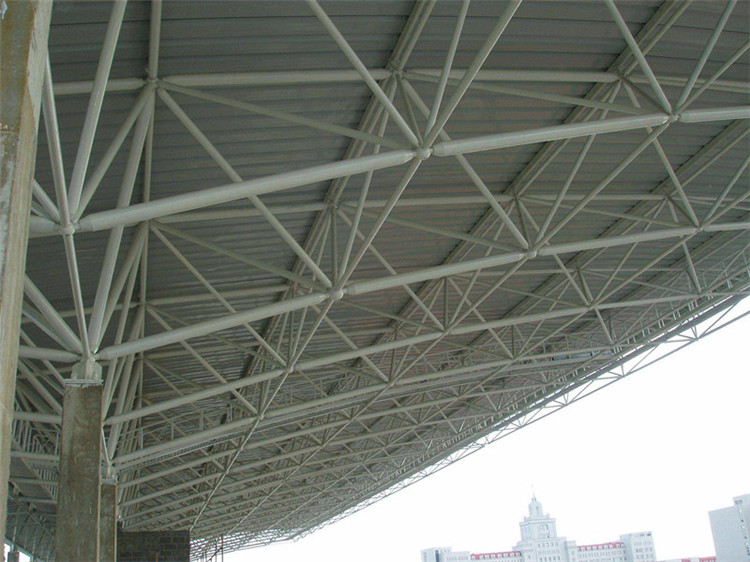 高邮学院体育场网架工程