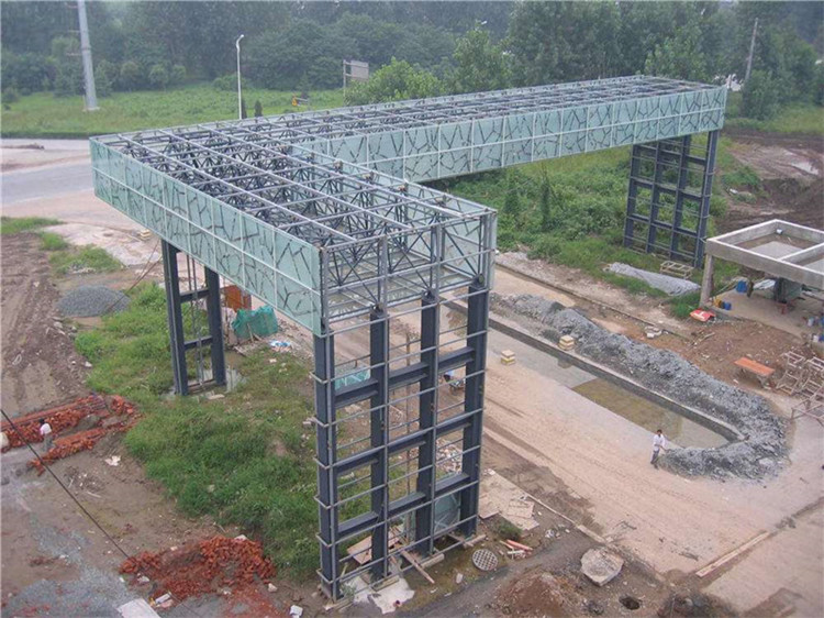 高邮收费站网架