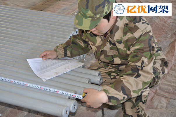 高邮网架杆件复核